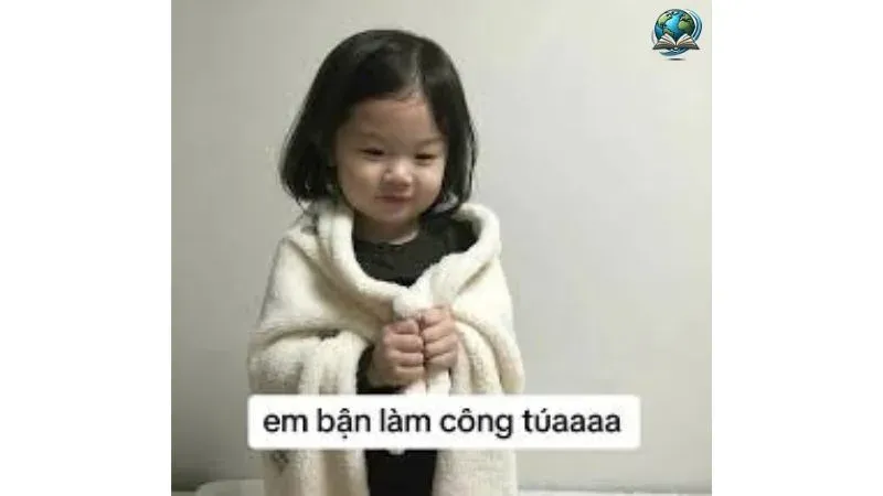 Bộ sưu tập ảnh meme em bé dễ thương và hài hước nhất 2024