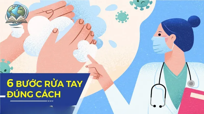 6 bước rửa tay đúng cách 4