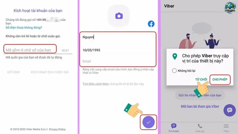 cách add số viber bên mỹ 4