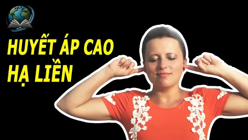 cách hạ huyết áp nhanh 1