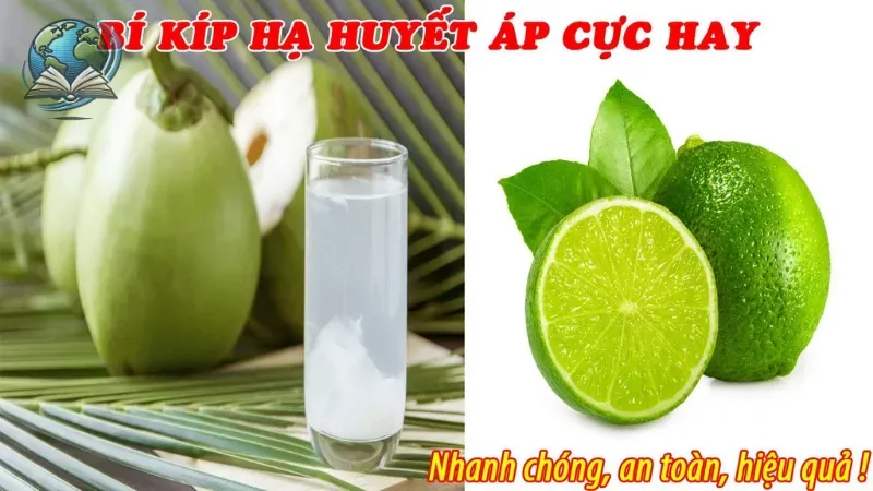 cách hạ huyết áp nhanh 2