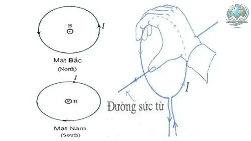 quy tắc nắm tay phải 3