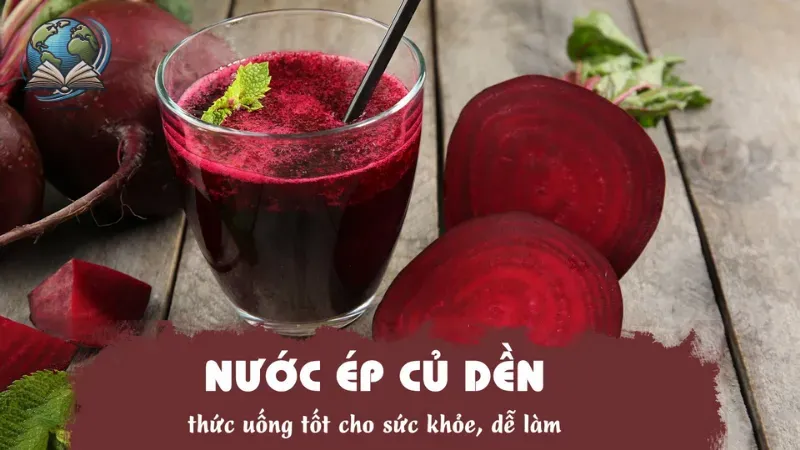 Bí quyết uống nước ép củ dền đúng cách giúp thanh lọc cơ thể