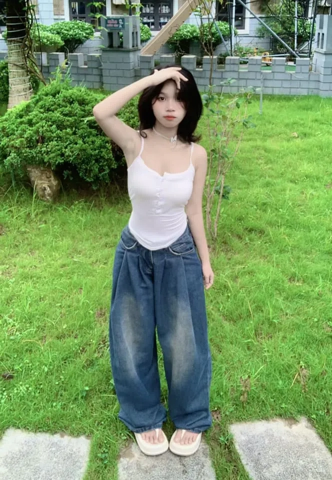 Ảnh gái cute 2k9 thể hiện nét ngây thơ, trong sáng