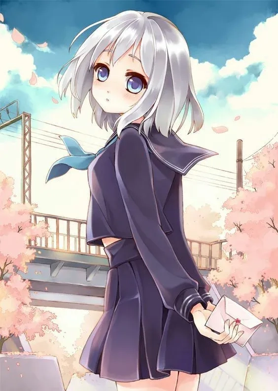 Hình nền anime nữ lạnh lùng cho máy tính, sắc nét và đầy lôi cuốn