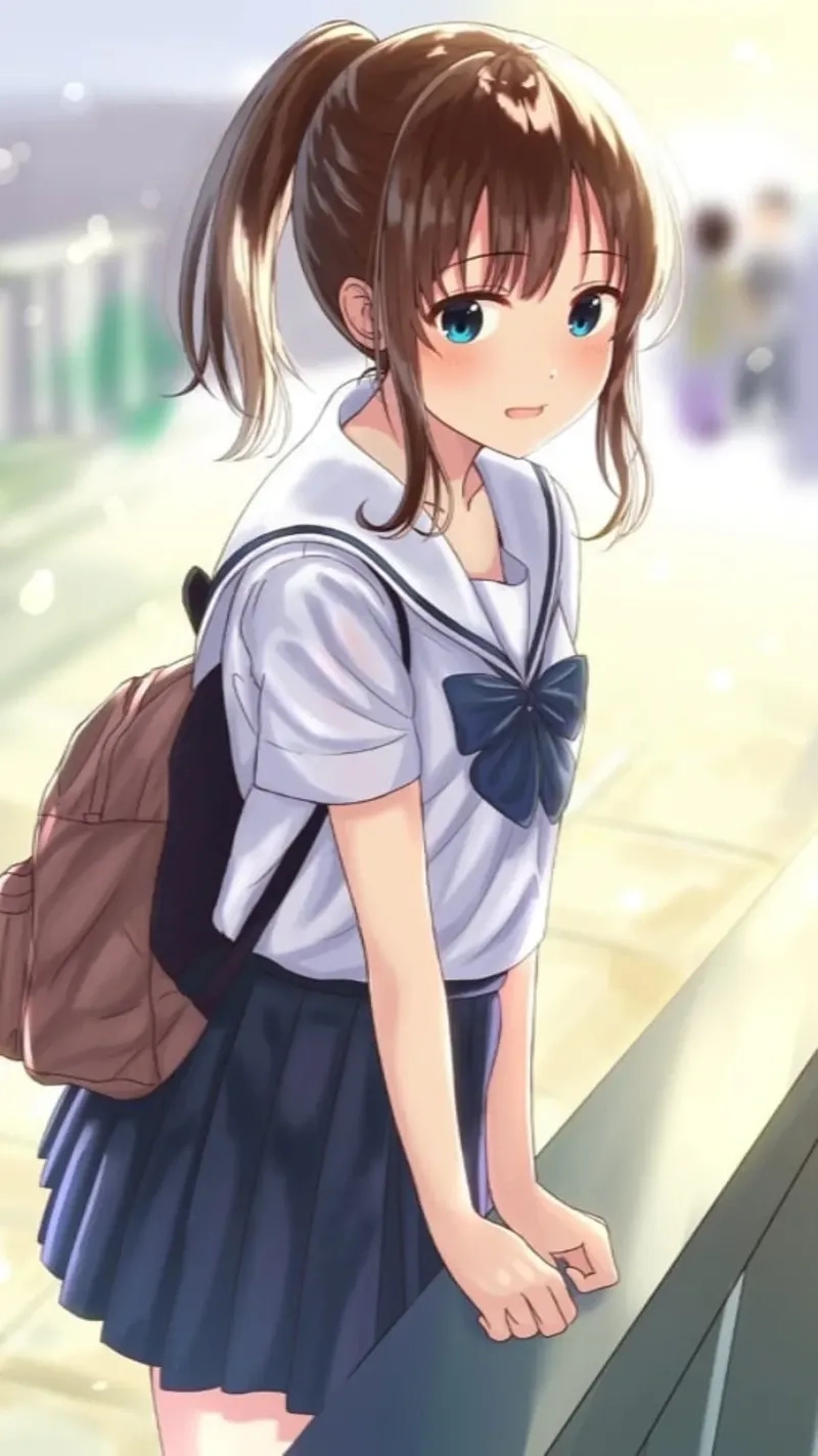 Hình nền anime nữ cá tính cho điện thoại, nổi bật và cực kỳ thu hút