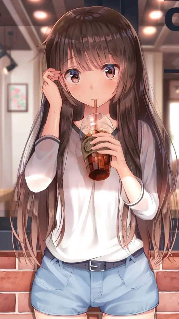 Hình ảnh anime nữ ngầu đáng yêu, mang đến sự kết hợp giữa sự lạnh lùng và dễ thương