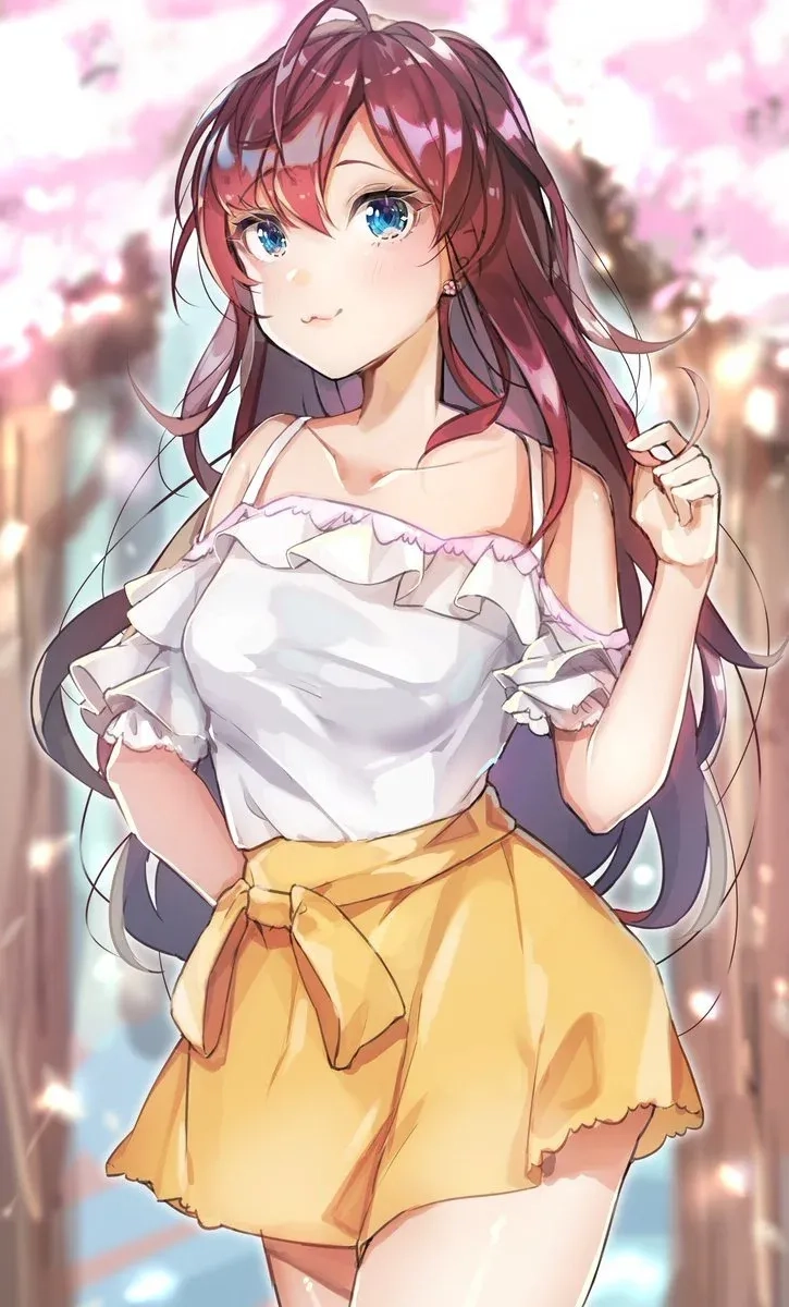 Hình nền anime nữ ngầu cho máy tính, đầy sức sống và cuốn hút