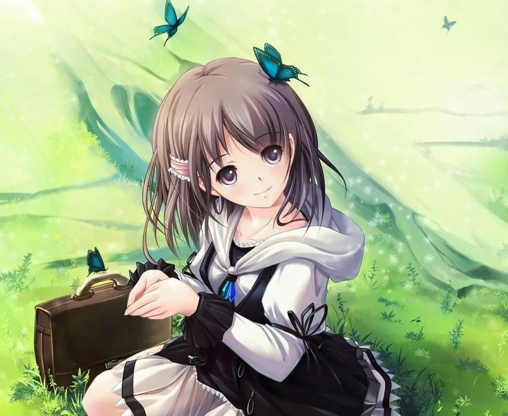 Hình nền anime nữ ngầu cho điện thoại, mạnh mẽ và đầy phong cách