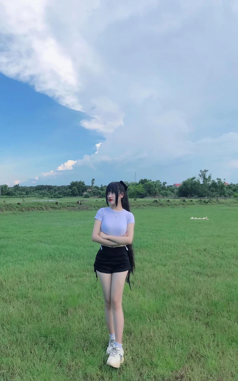 Gái xinh cute tiktok thu hút người xem với những hình ảnh dễ thương, ngọt ngào