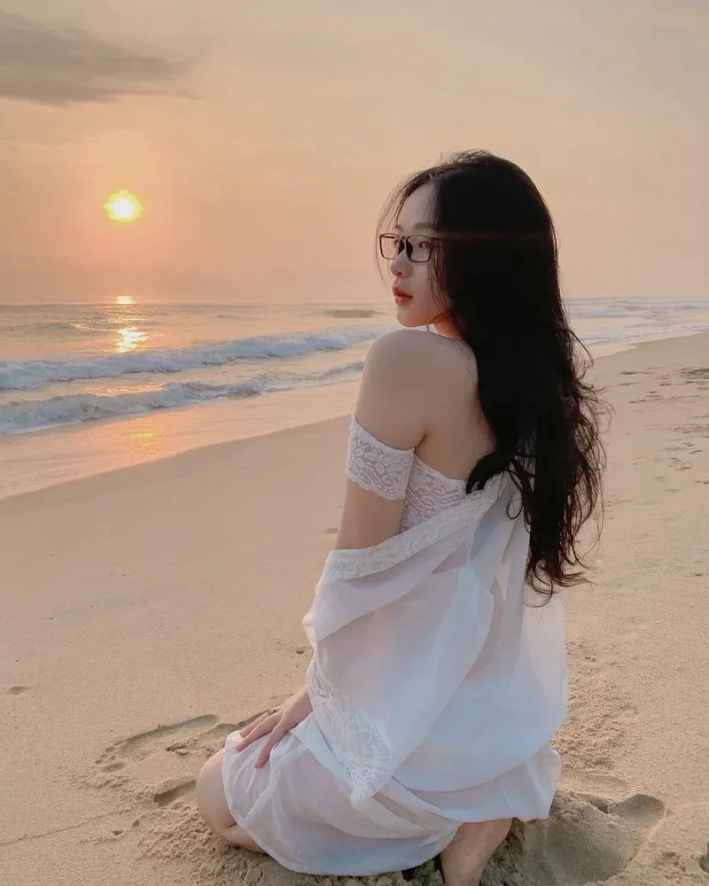 Ảnh mạng gái dáng ghi lại sự trẻ trung và năng động