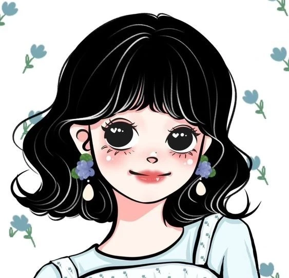 Avatar cute chibi nữ tạo không gian dễ thương và đầy sinh khí