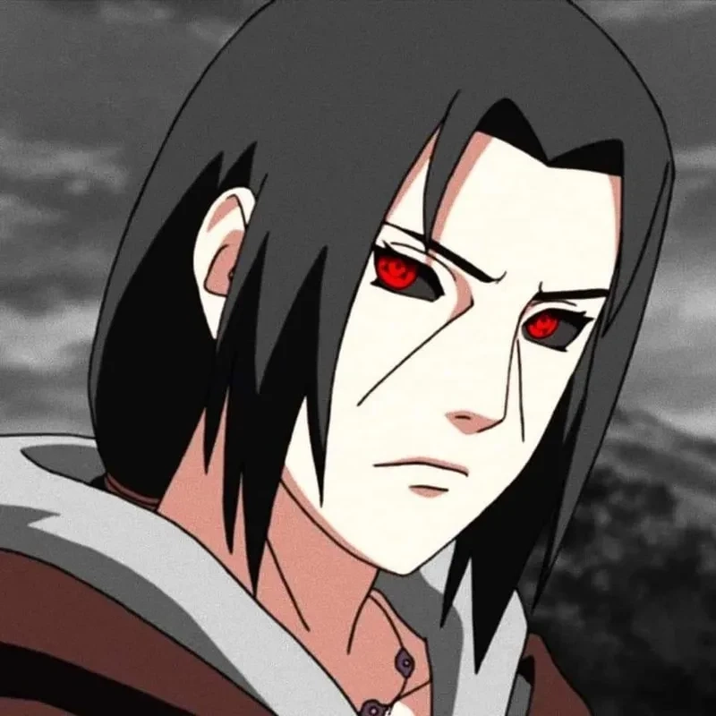 Hình ảnh itachi cute với đôi mắt sharingan quyến rũ, cuốn hút