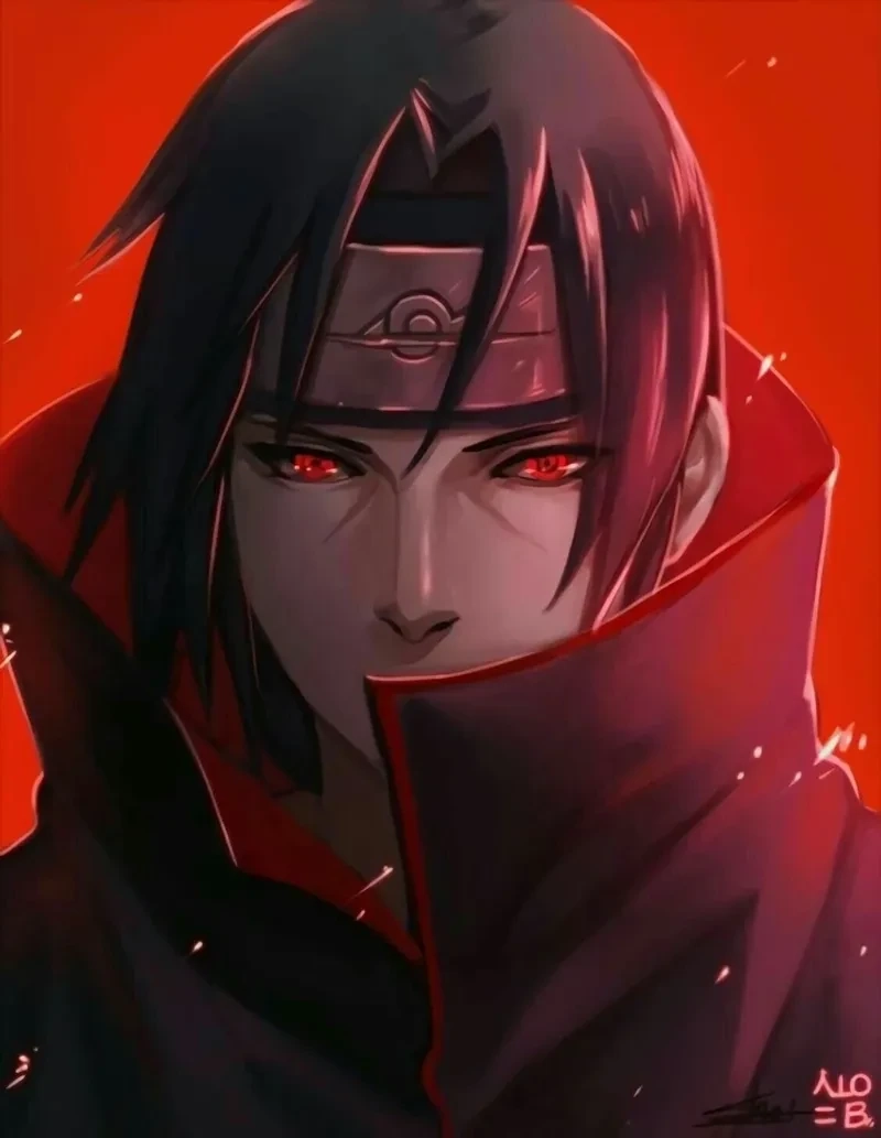 Hình nền itachi động thể hiện sự sống động, mạnh mẽ và cuốn hút