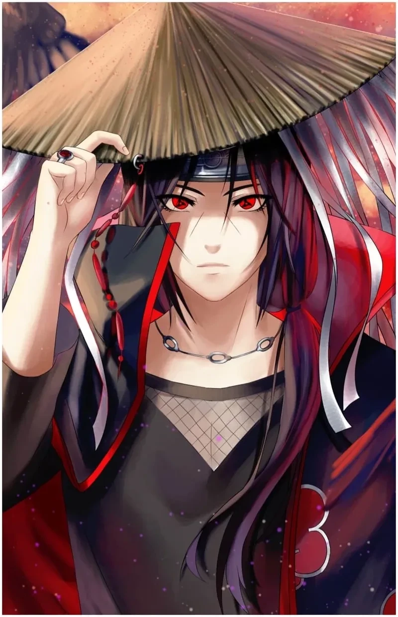 Hình xăm sharingan itachi thể hiện sức mạnh và tinh thần chiến đấu kiên cường