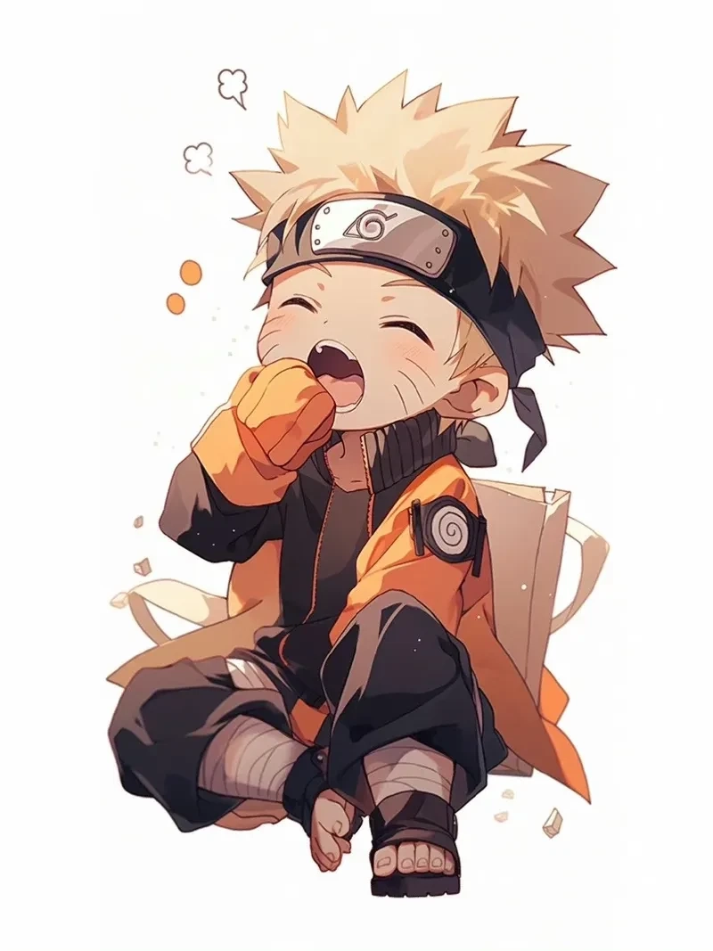 Vẽ naruto chibi mang đến một phiên bản dễ thương và ngộ nghĩnh của nhân vật