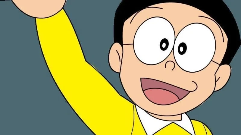 Hình ảnh Doraemon và Nobita ngầu, thể hiện sức mạnh và sự thông minh