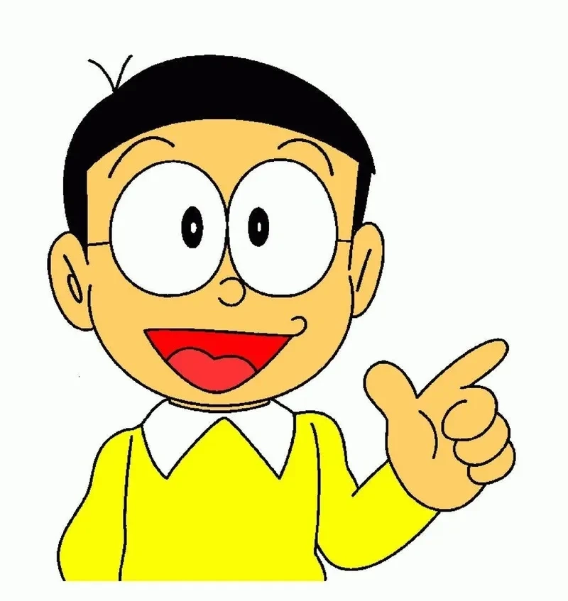 Hình ảnh Nobita ngầu, cậu bé với phong cách mạnh mẽ và cá tính