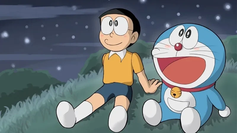 Nobita ngầu anime, cậu bé Nobita với những hành động đầy mạnh mẽ