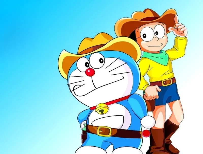 Hình ảnh Doraemon và Nobita, tình bạn đặc biệt qua các khoảnh khắc