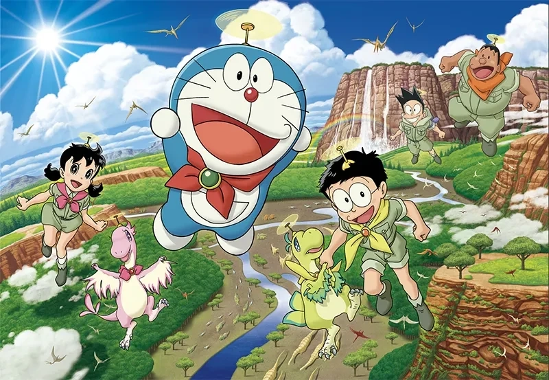 Hình ảnh của Doraemon và Nobita, khoảnh khắc đáng yêu của hai nhân vật