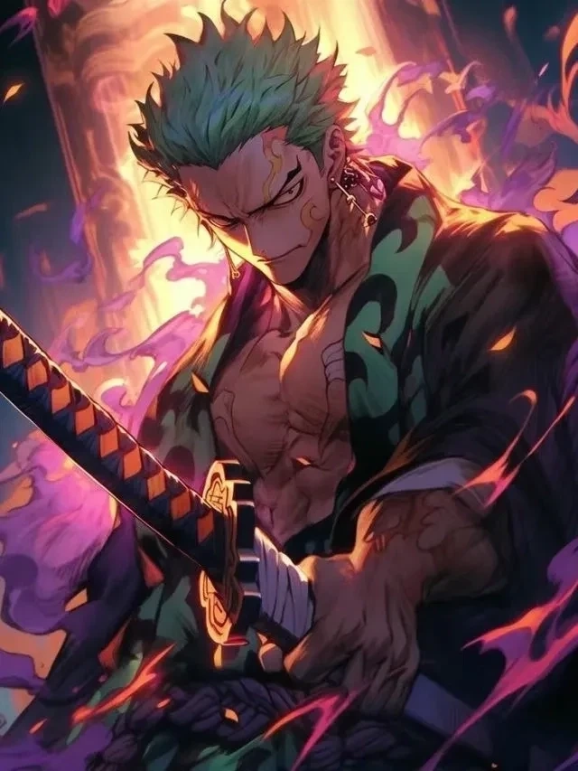 Hình nền zoro chibi dễ thương và ngộ nghĩnh