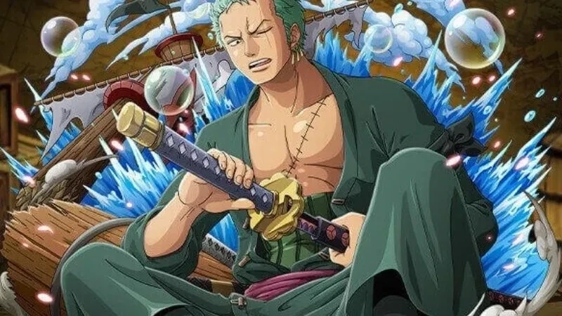 Hình nền đẹp one piece zoro với màu sắc rực rỡ