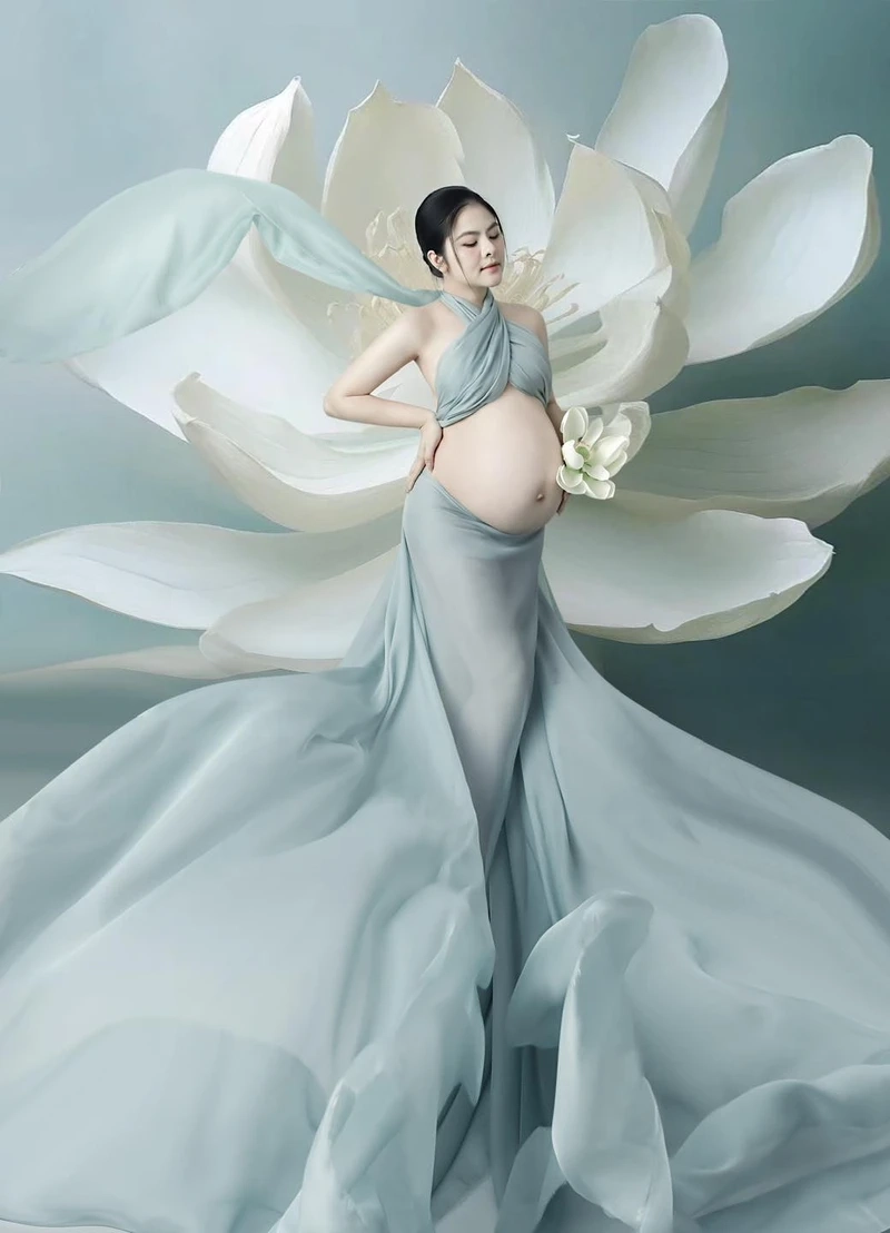 Ảnh Vân Trang luôn thu hút sự chú ý với nụ cười rạng rỡ