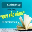 Quy tắc viết tiếng Trung cơ bản giúp học chữ Hán nhanh chóng