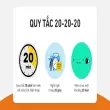 Quy tắc 20-20-20 giúp giảm nguy cơ suy giảm thị lực