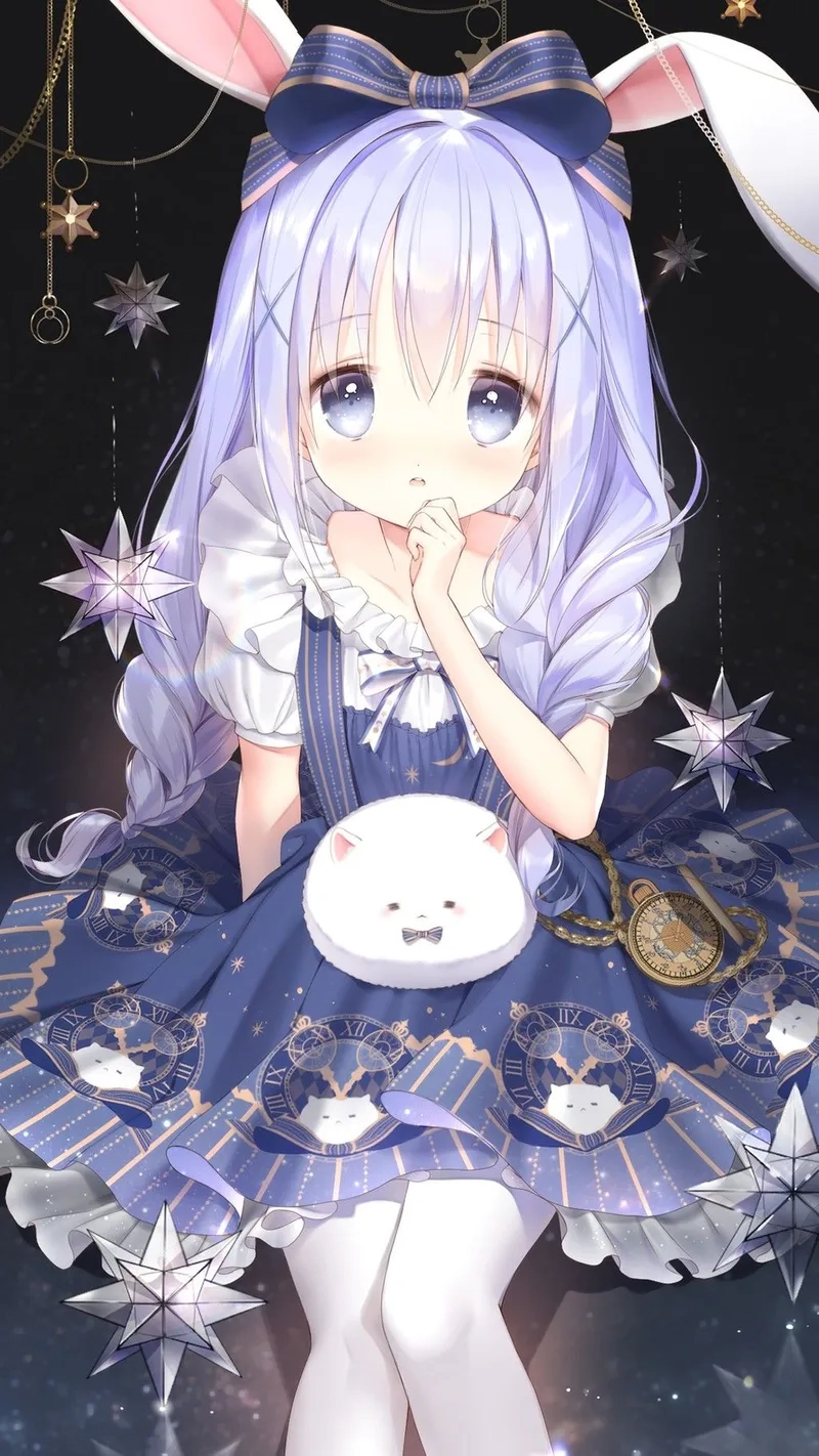 Bộ sưu tập hình ảnh thỏ cute anime lung linh