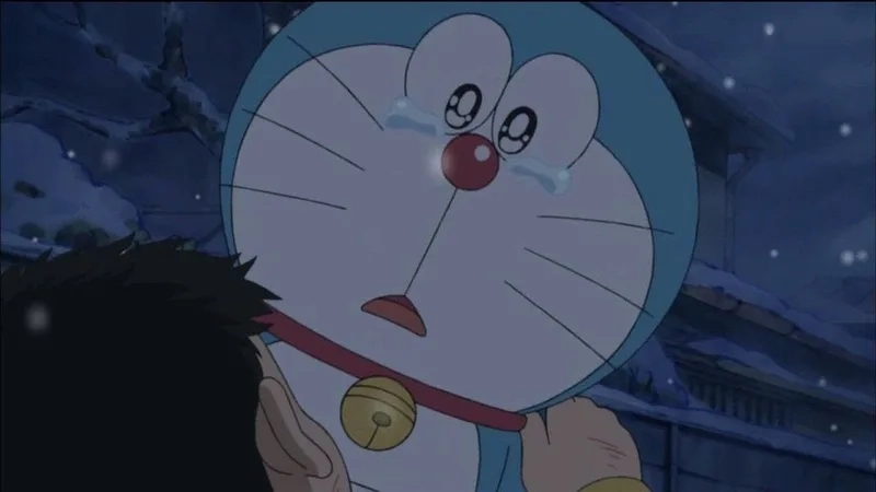 Sự cô đơn trong hình doraemon buồn khiến ai cũng xao lòng