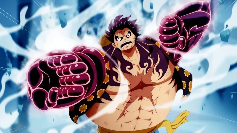 Đổi gió với hình nền điện thoại luffy gear 4 cực đẹp