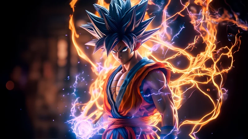 Tải ngay black goku 4k làm hình nền đỉnh cao