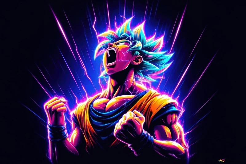 Chiêm ngưỡng anime goku 4k với đồ họa đỉnh cao