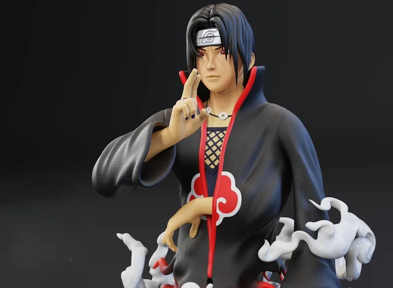 Thể hiện bản lĩnh với hình xăm uchiha itachi độc đáo