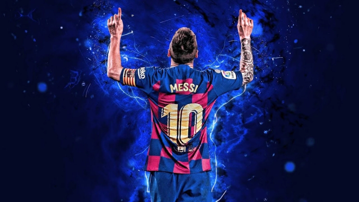 Sự tinh tế của bóng đá trong hình ảnh messi