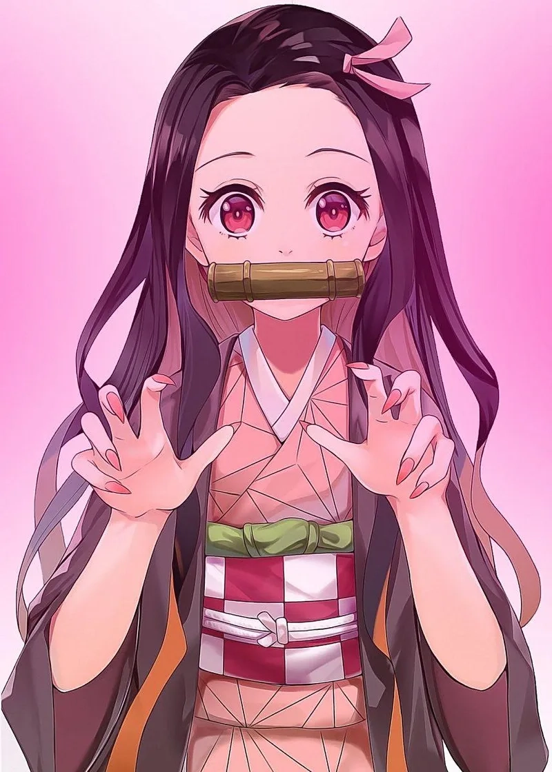 Tuyển chọn hình anime nezuko cute hot nhất