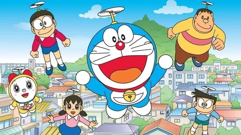 Biến điện thoại thành thế giới doraemon làm hình nền