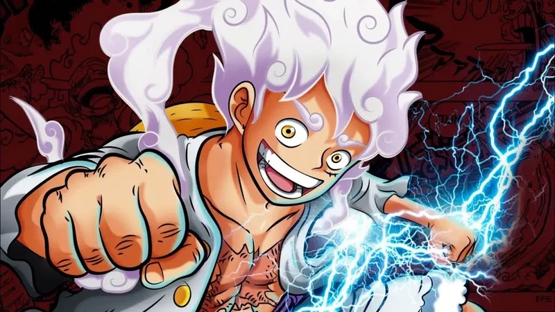 Bộ sưu tập hình luffy gear 5 ngầu, chất lừ từng chi tiết