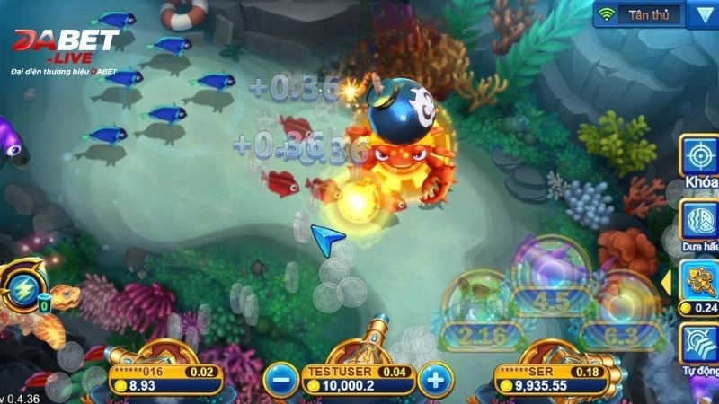 Mẹo chơi game bắn cá online tại nhà cái Dabet