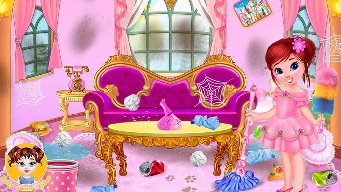 Top những Game Dọn Dẹp Phòng Công Chúa được yêu thích nhất hiện nay