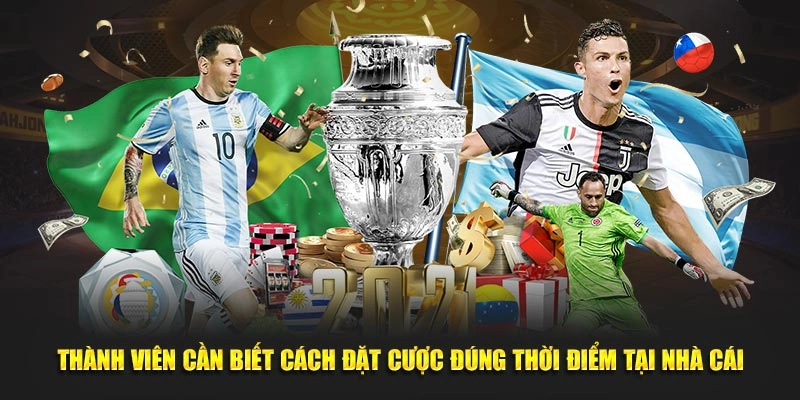 Thành viên cần biết cách đặt cược đúng thời điểm tại nhà cái