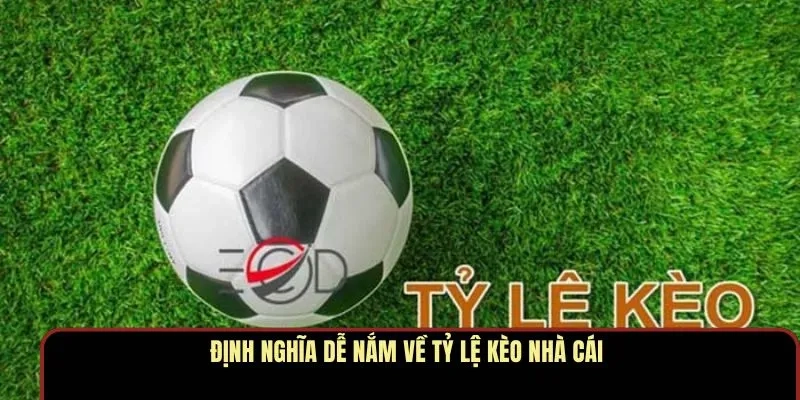 Định nghĩa dễ nắm về tỷ lệ kèo nhà cái