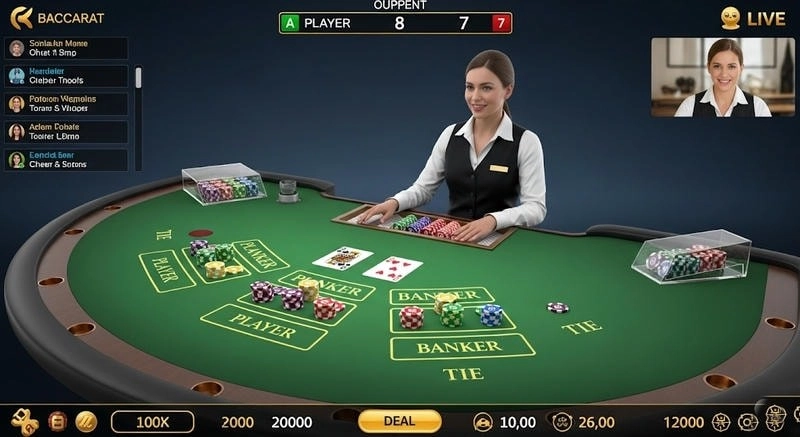 Mẹo chơi Baccarat 8day hiệu quả