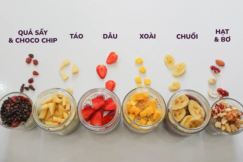 Lợi ích sức khỏe từ yến mạch ngâm qua đêm