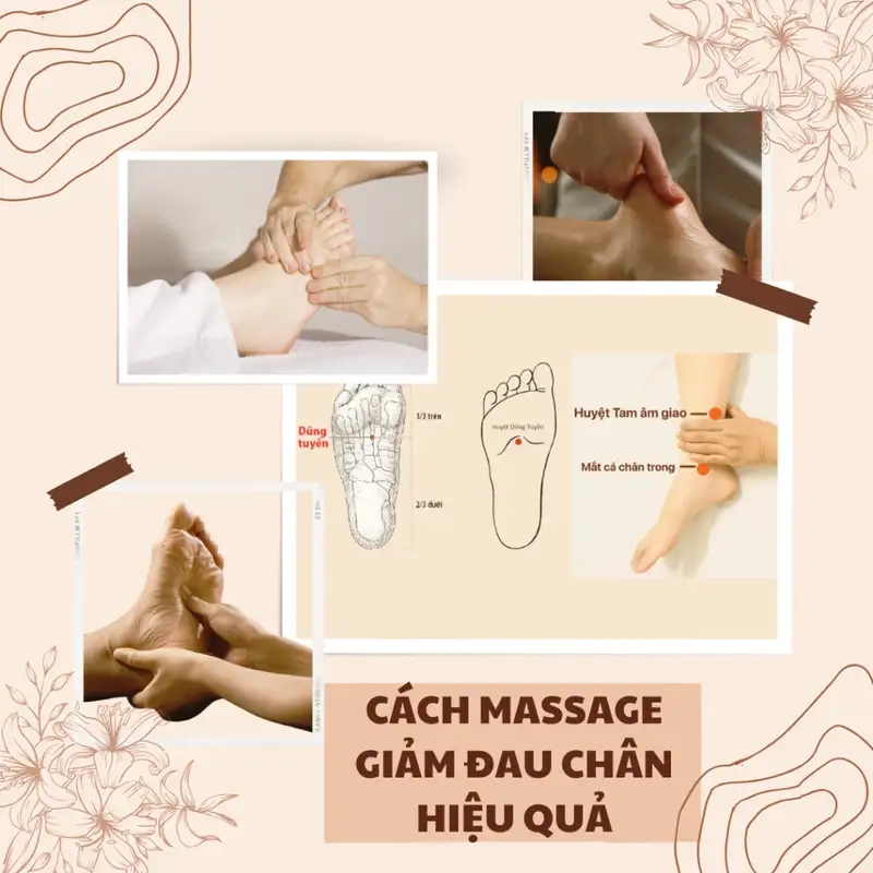 Lợi ích bất ngờ từ việc massage chân đều đặn
