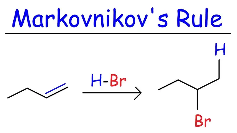 Ứng dụng thực tế của quy tắc Markovnikov