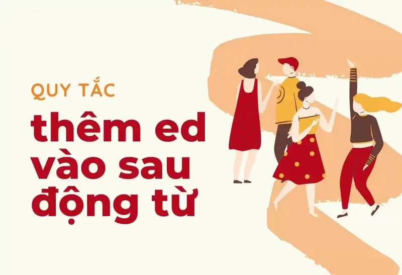 Kinh nghiệm ghi nhớ quy tắc thêm ed
