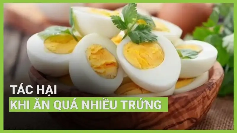 Ảnh hưởng của ăn nhiều trứng tới tim mạch